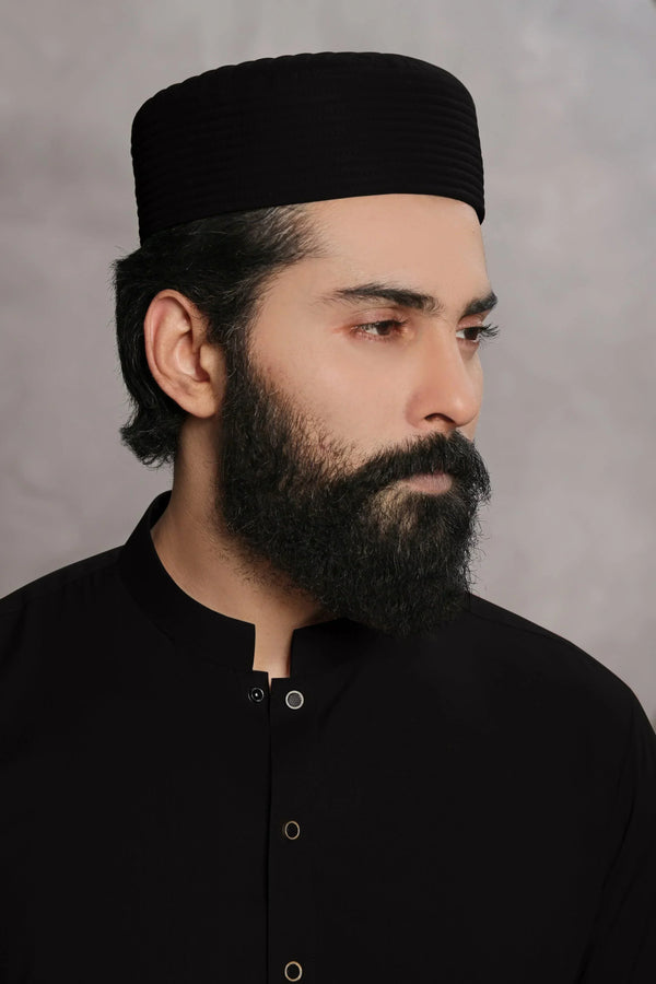 Quilted Islamic Cap (Kufi, Topi) - Ainsunnah