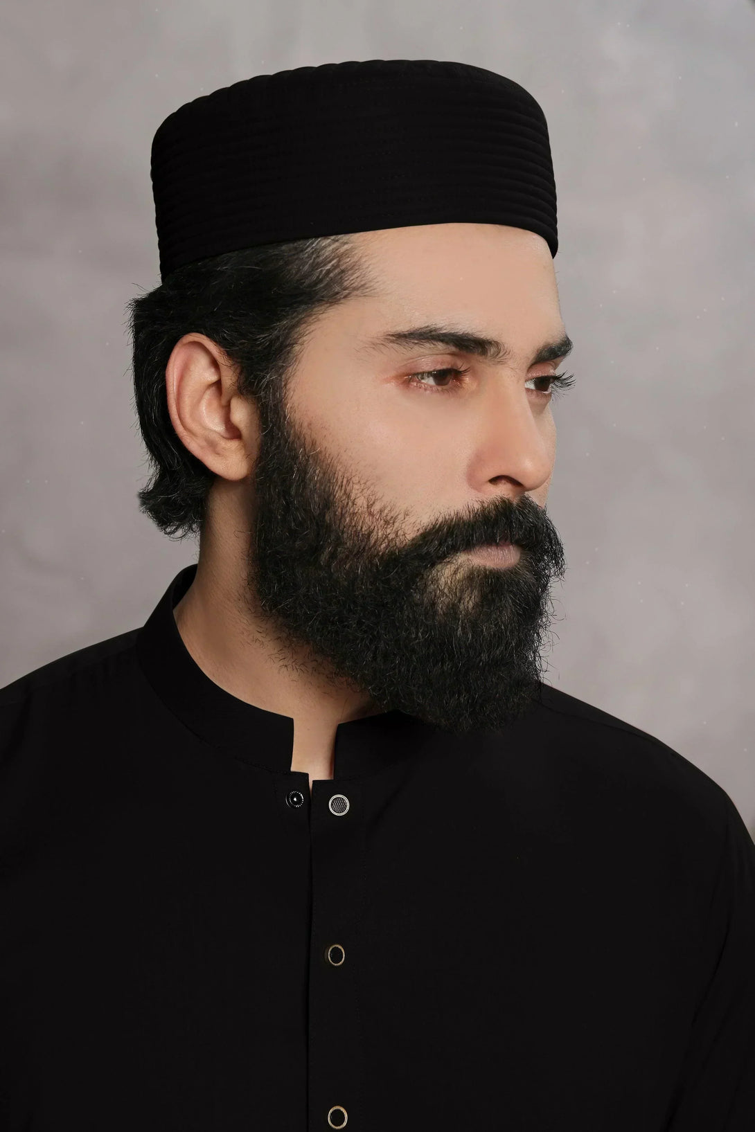 Quilted Islamic Cap (Kufi, Topi)