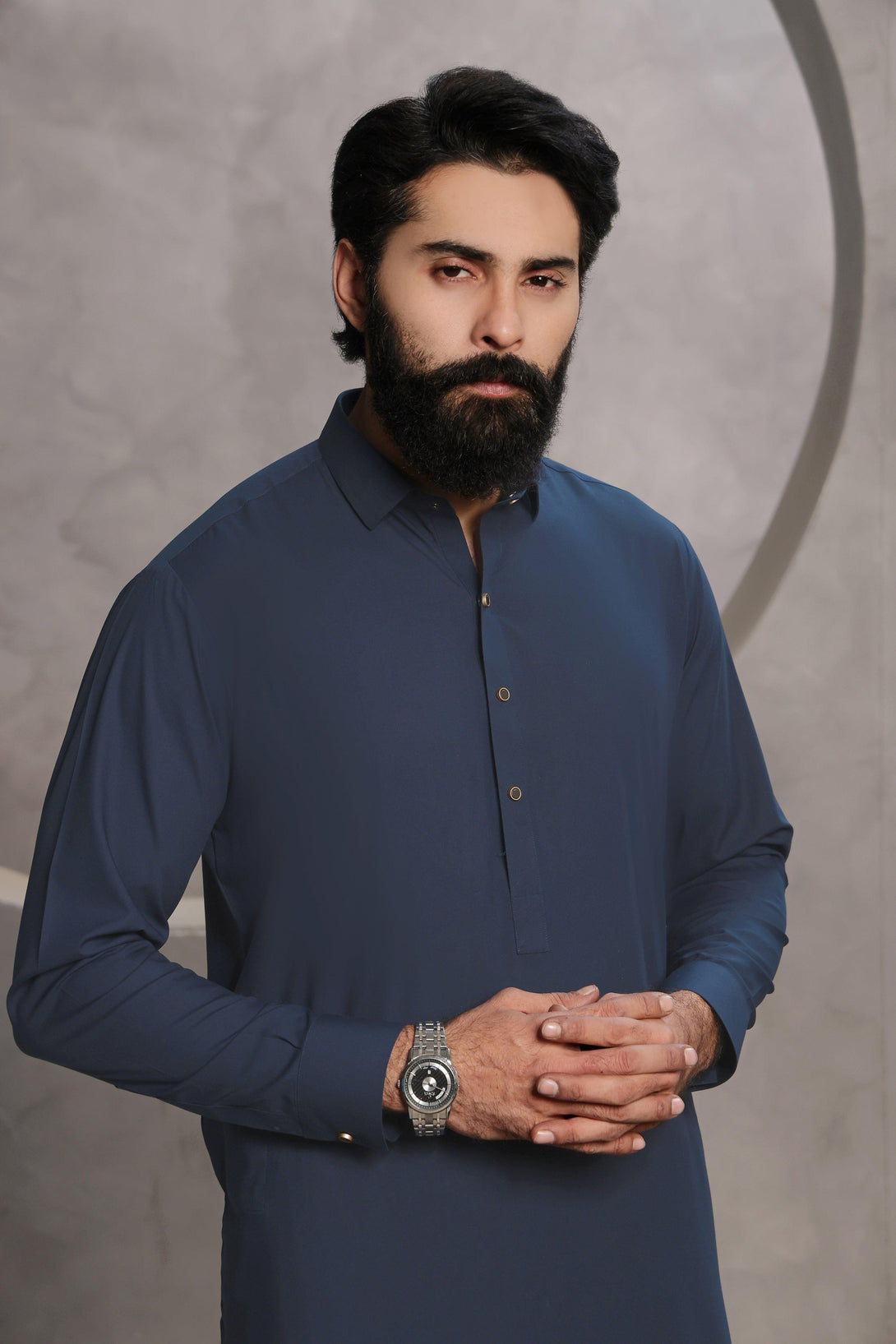 Premium Blue Shalwar Kameez - Ainsunnah