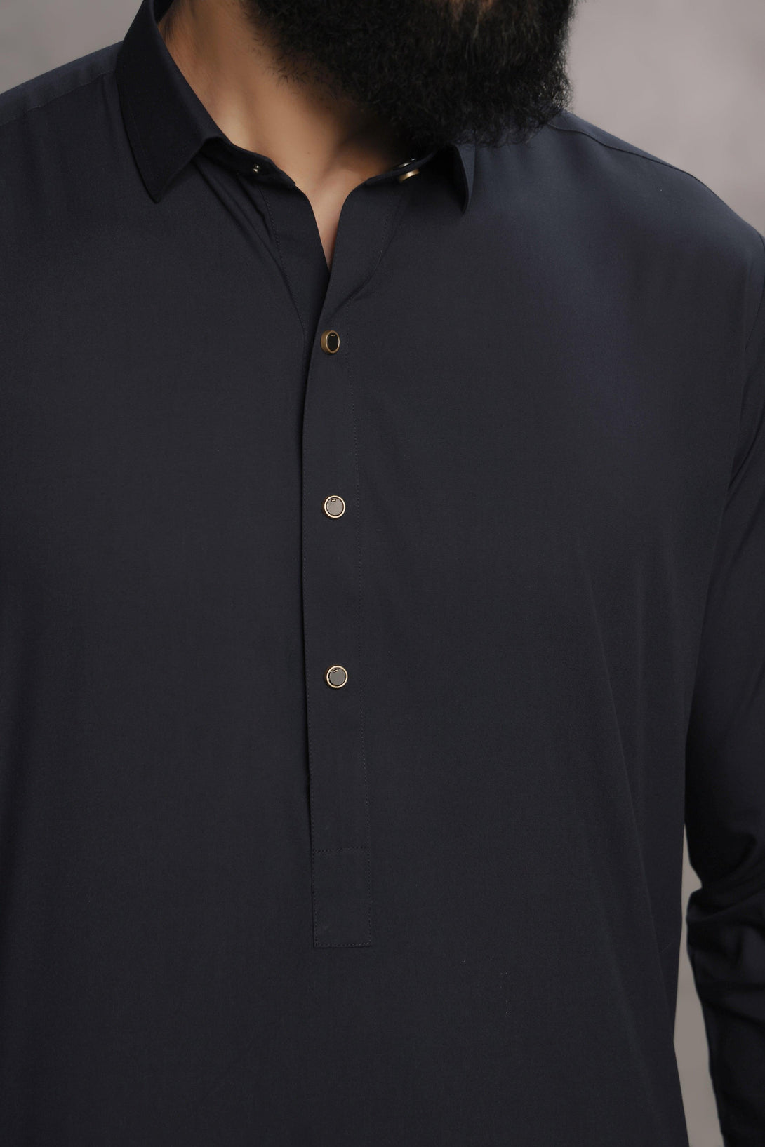 Premium Charcoal Shalwar Kameez - Ainsunnah