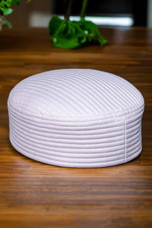 Quilted Islamic Cap (Kufi, Topi)
