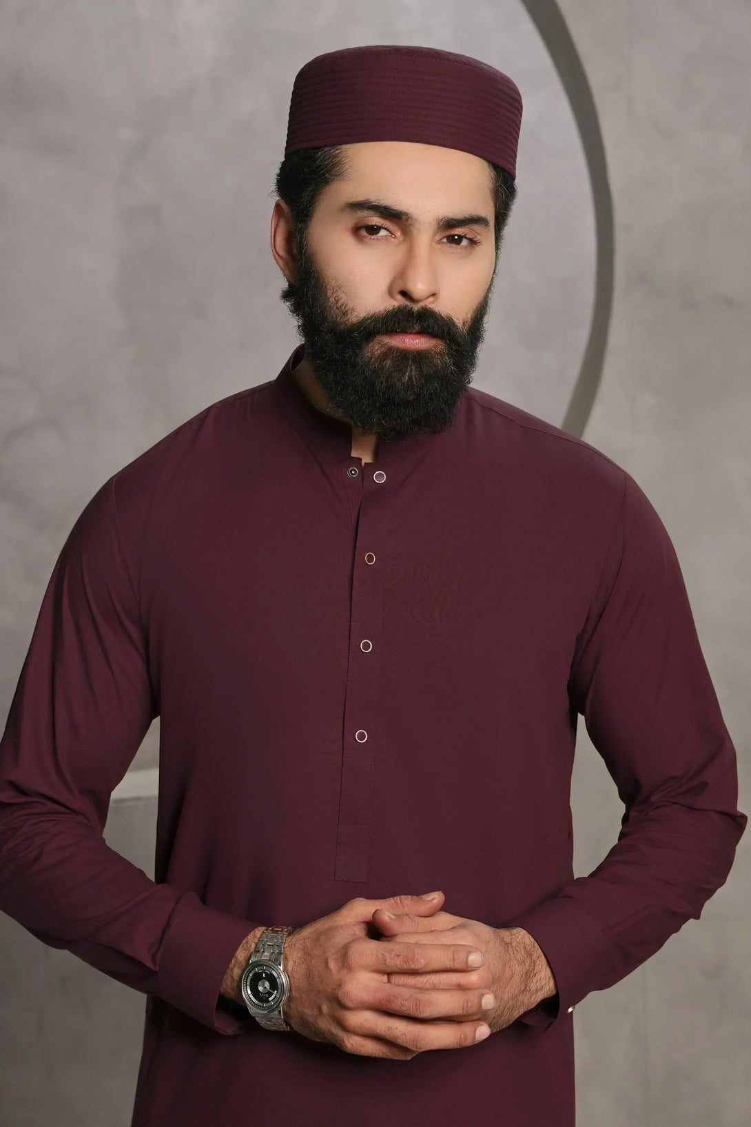 Quilted Islamic Cap (Kufi, Topi)