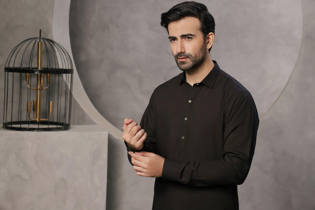Premium Dark Chocolate Shalwar Kameez - Ainsunnah