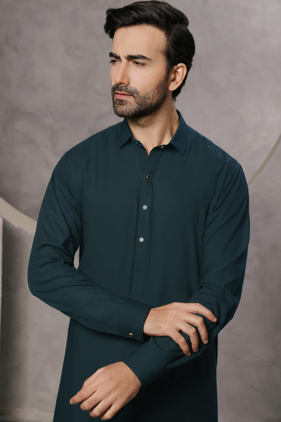 Premium Green Shalwar Kameez for Men  |  Ainsunnah