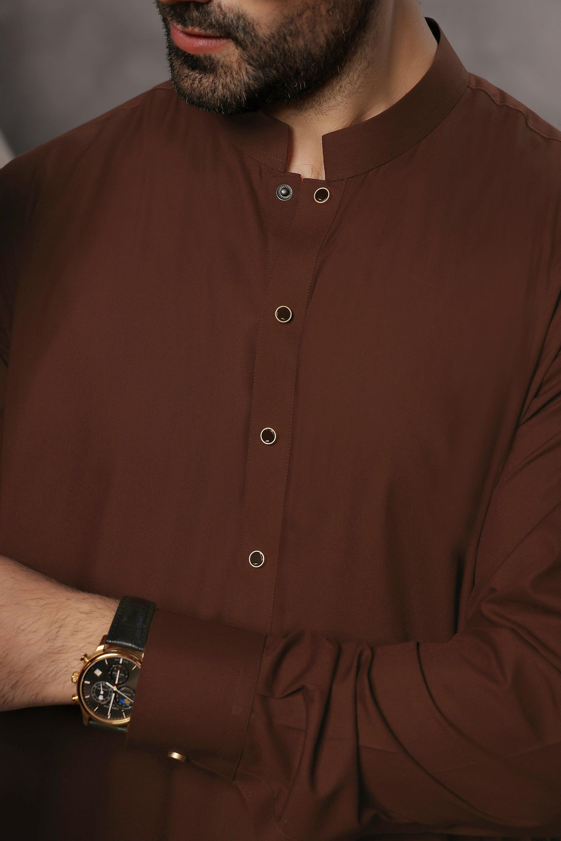 Premium Rust Shalwar Kameez - Ainsunnah